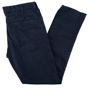 Spoke Men's 36x34 Sharps Build B Trousers Blue Cotton‎ Twill Regular Fit Chino